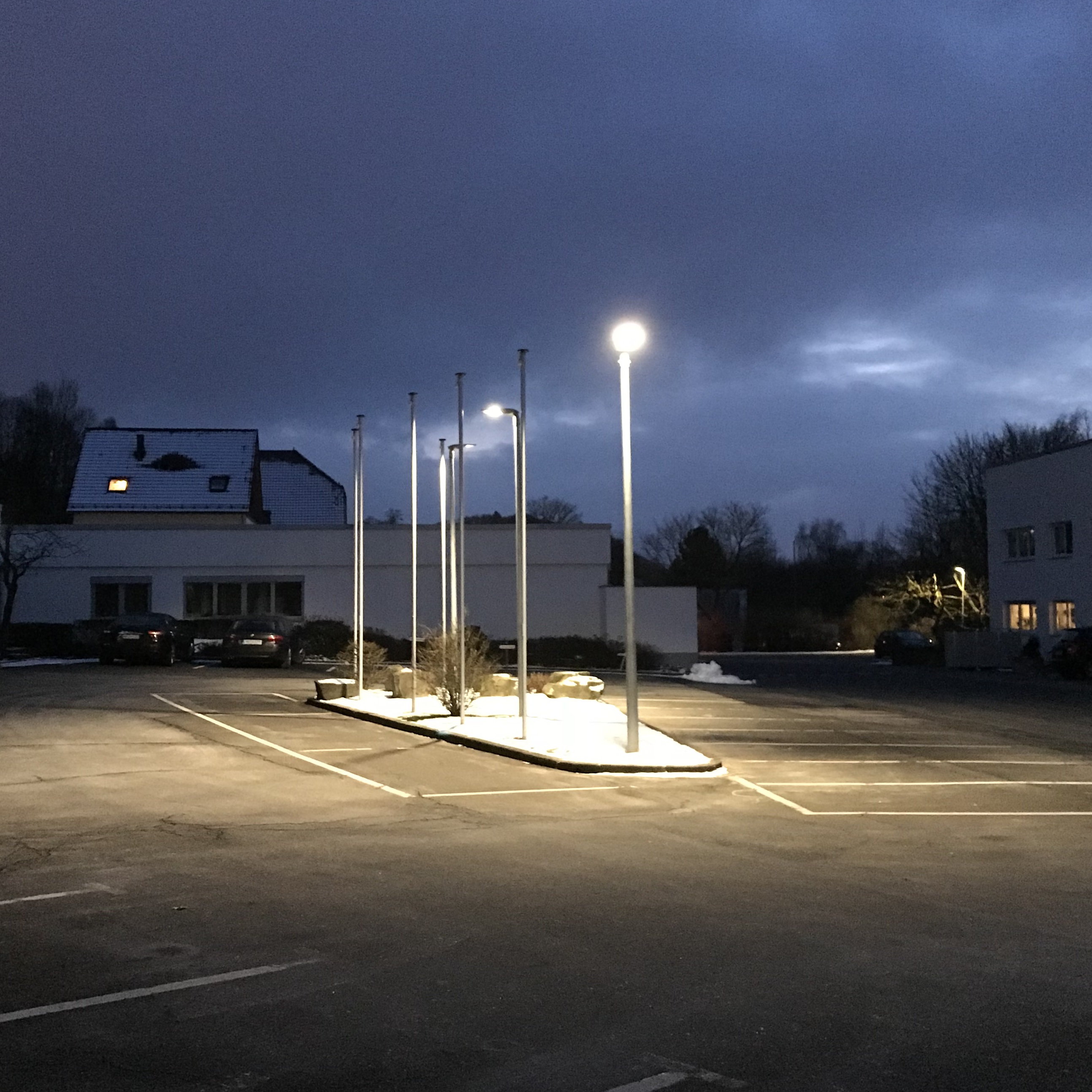 BuR Lighting Bünte und Remmler Referenzen LED Beleuchtung Parkplätze