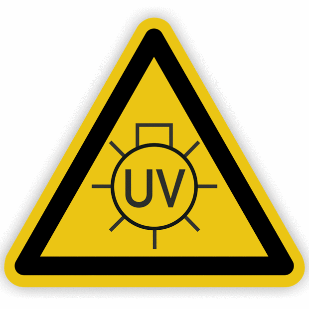 UV Sicherheitshinweise